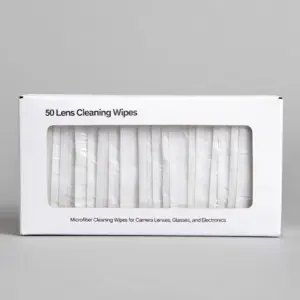 Lens Cleaning Wipes – 50 Pack